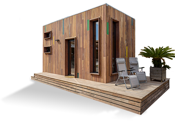 Model de maison kit en bois