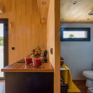 Salle de bain dans Lodge Luxe bois