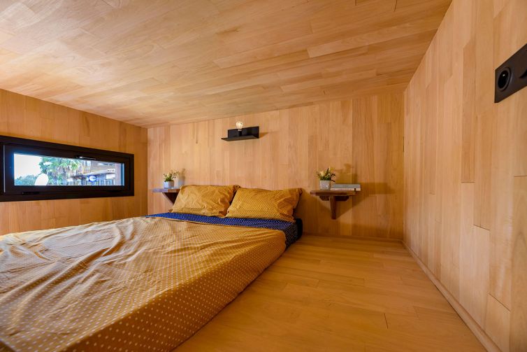 Chambre dans Chalet Luxe bois en Corse