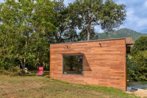 Studio sur mesure en bois