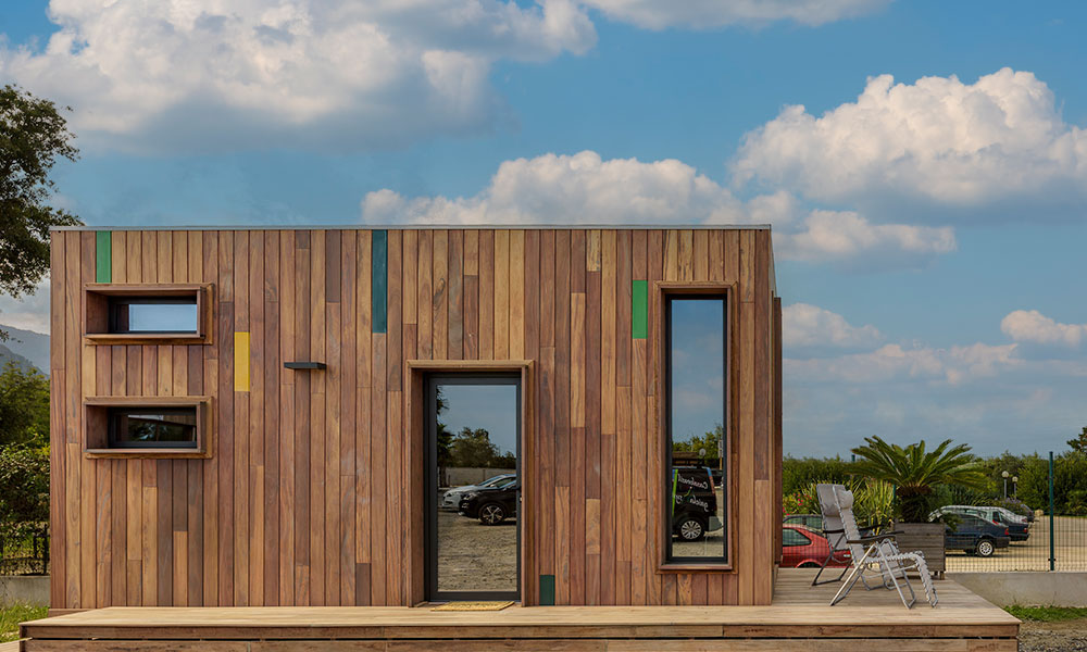tiny-house-livraison-sur-place-corse Casinha Tiny house sur mesure